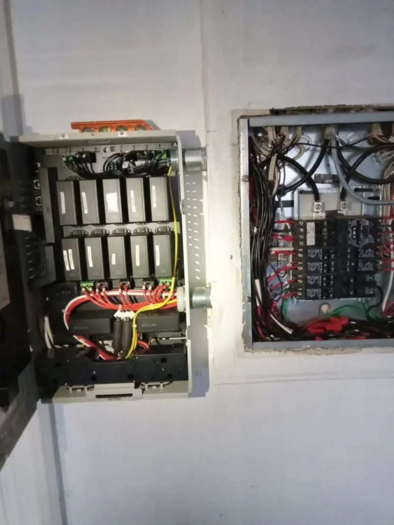 Electrical panel upgrade completed for Carbon Monoxide Detector Installation in Hillsboro